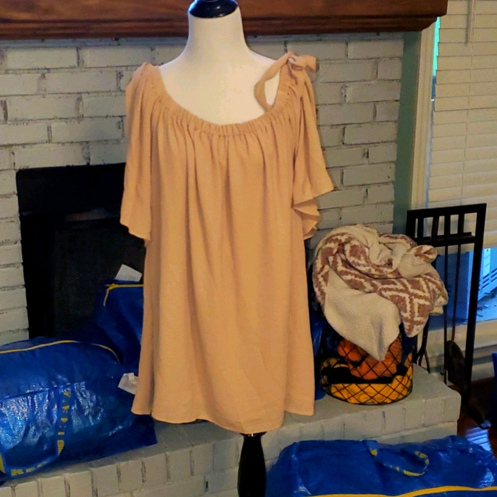 Cute off shoulder top